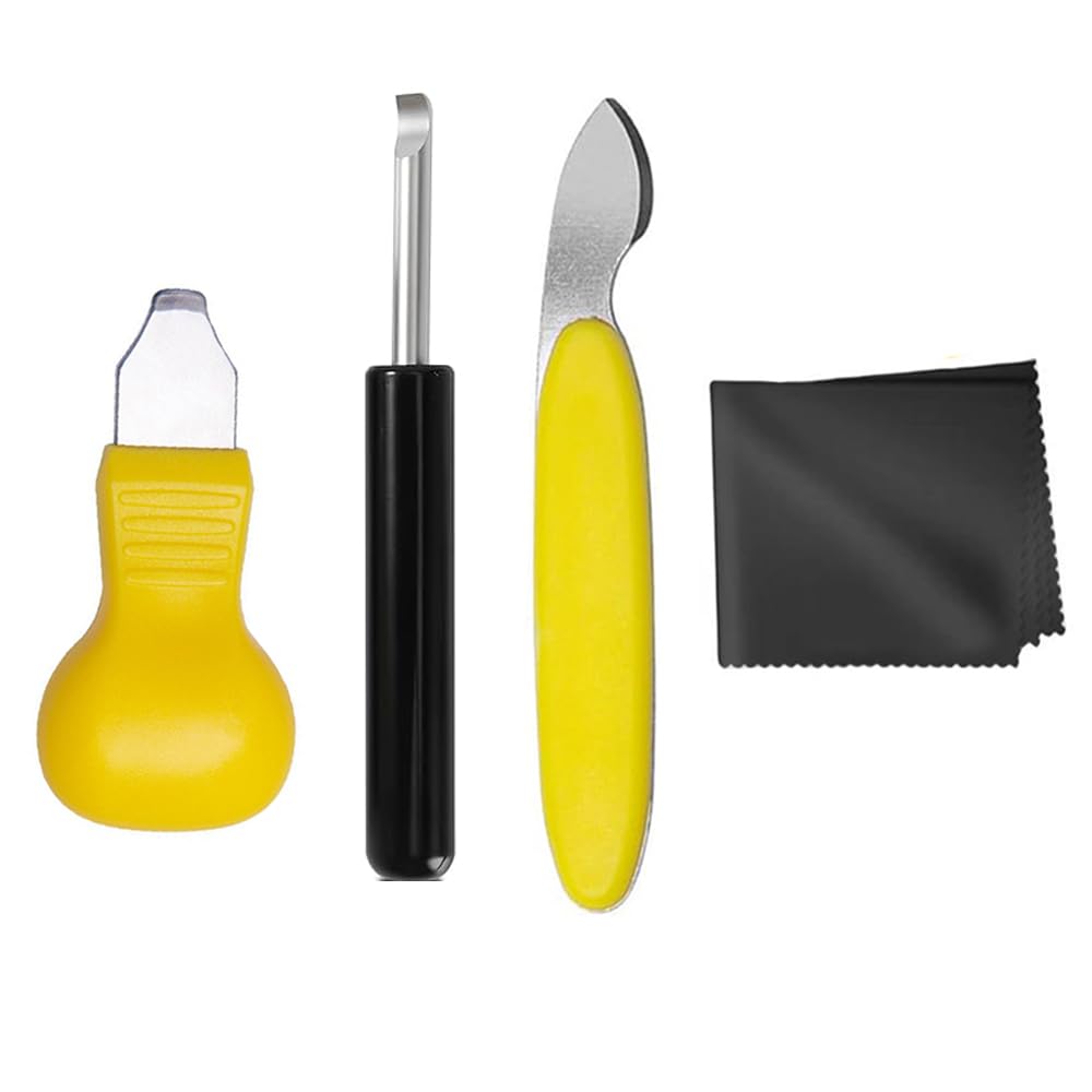 

Samcos Watch Tool Set of 4, Watch Back Case Opener, Watch Pry Tool, Back Case Opener, Watch Repair Tool, Screwdriver, Watch Repair Tool Set (Set of 4)