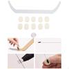 Eyebrow Ruler Template Precision Professional for Permanent Makeup Portable Acrylic Shaping