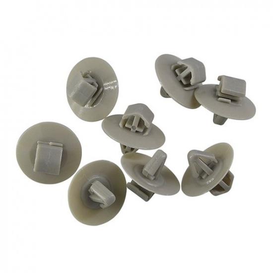 50pcs Side Door Trim Strip Panel Clips Fit for Renault Master Vauxhall Vivaro