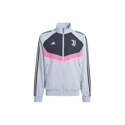 Juventus Woven Track Top Retro Sports Jacket Men Tops Holographic-Silver IM9865