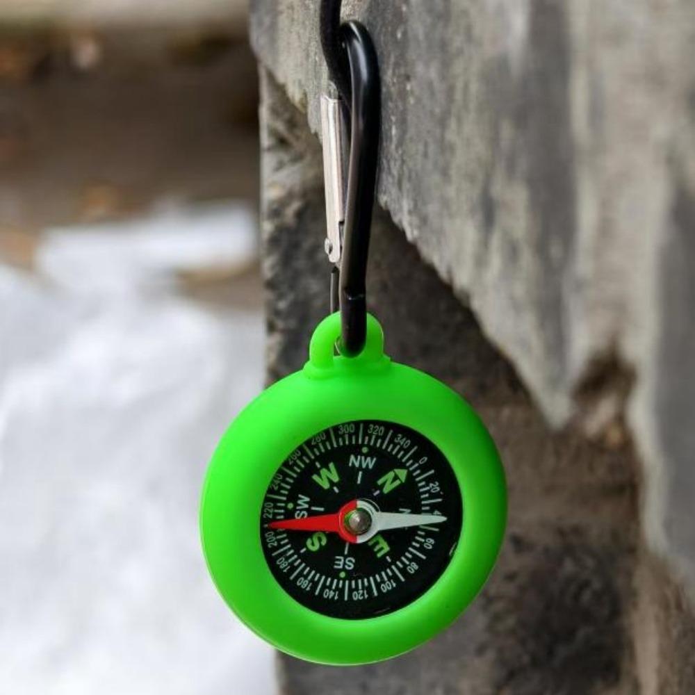 Mini Outdoor Survival Compass Carabiner  For Camping and Outdoor Exploration