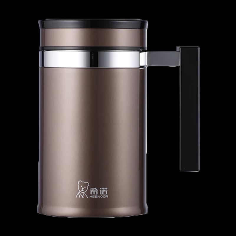 Heenoor Wide-Mouth 304 Stainless Steel Insulated Tea Mug