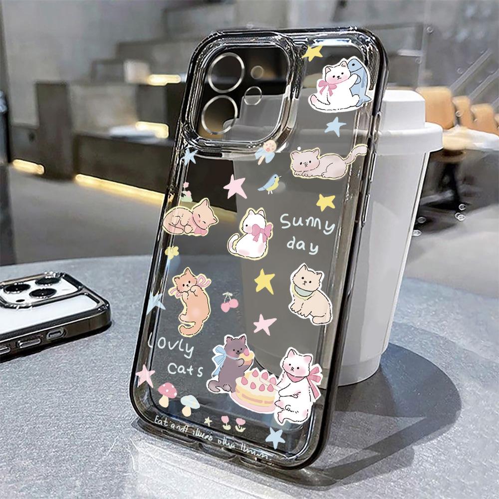 Handyhülle für iPhone 11 12 13 14 15 16 17 Pro Max Hülle Samsung A36 A56 A06 A05 A15 A55 Hülle Xiaomi 11 12 Redmi 12C Note 11 12 13 9 10 C65 Niedlich