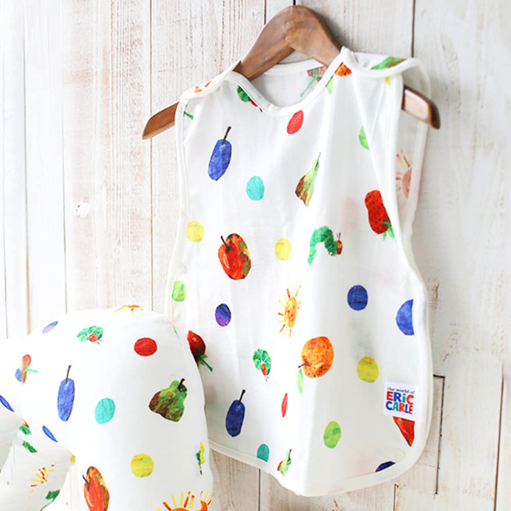 The Very Hungry Caterpillar Double Gauze Made In Japan Baby.e-sleep (Baby E-Sleep) Sleeper,