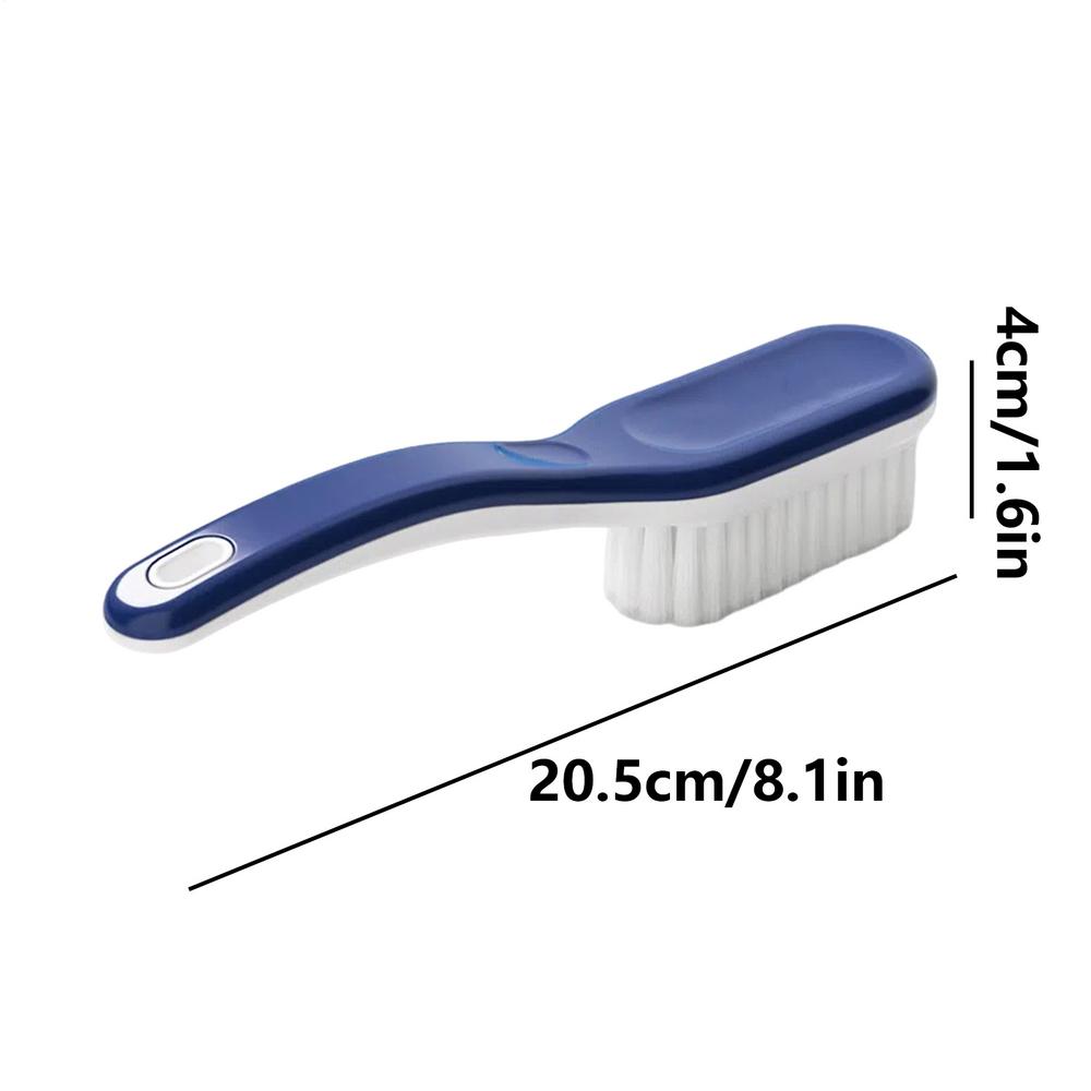 Shoe Brush Soft Shoe Brush Ergonomic Grip Professional Easy Hold Stain Remover with Soft Bristle For Laundry Bathroom Scrubbing