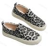Fashion 2025 Autumn New Style Fashion Leopard Print Shallow Mouth Casual Shoes for Women Versatile Comfortable Thick Soled Single Shoes
