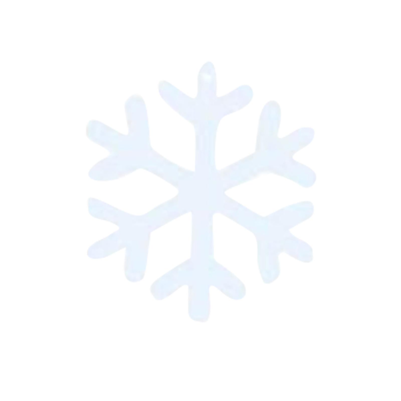 

Christmas 12 3D Small Snowflake Decorations With Cardboard String And Pull Pull Pull Decoration One Size