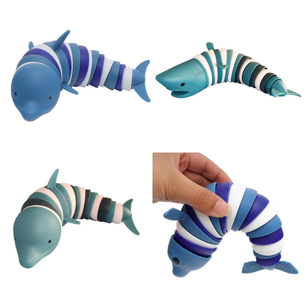 3d Marine Shark And Dolphin Stretch Sensory Stress Toy For Anxiety Relief