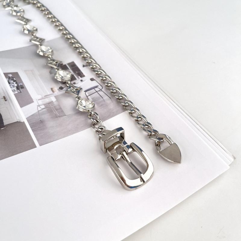 New Arrival Exquisite Diamond Waist Chain Female Decoration with Dress Shirt Body Chain