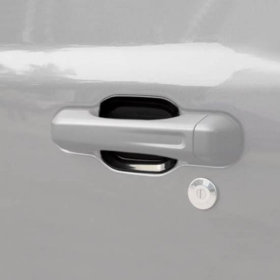 For 2018-2025 Jeep Gladiator JT/Wrangler JL Black Door Handle Bowl Cover Trim 4P