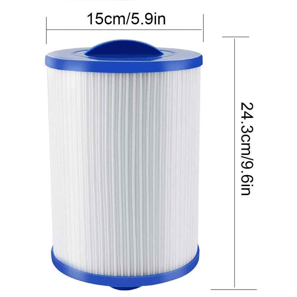 Swimming Pool Cartridge Filter Cleaner Brush Efficient Cleaning Hot Tub Change Filter with 6 Powerful Water Jets Handheld