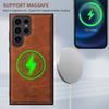 Odpinany 2 w 1 Skórzany Portfel Magnetyczny Uchwyt na Karty Etui na Telefon do Samsung Galaxy S24 S23 Ultra S22 Plus Ładowanie Bezprzewodowe