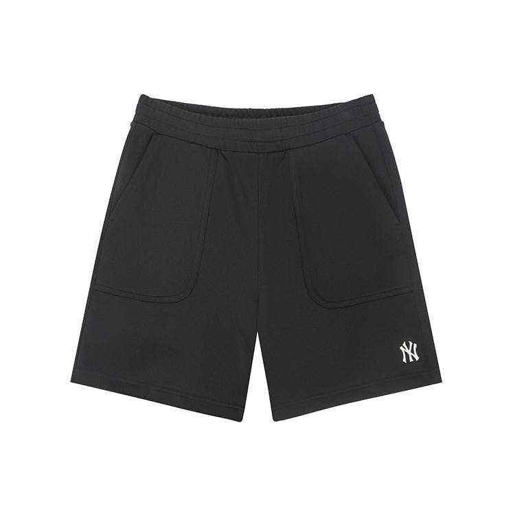 New MLB New York Yankees Casual Shorts Unisex Black 3ASPB0123-50BKS
