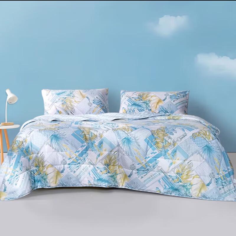 FUANNA Banxia Yunrou Seven-Hole Antibacterial Printed Summer Quilt