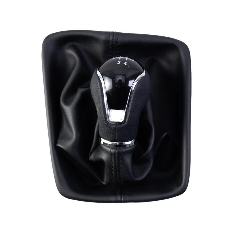 5/6-Gang-Schaltknauf für Seat Leon III MK3 2012- LHD mit Schalthebelmanschette Staubschutz Auto Zubehör