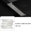 Car Door Handle Cover Inner Handle Decoration Stickers for Volkswagen VW Golf 7 7.5 MK7 2013 - 2019 Stainless Steel Accessories