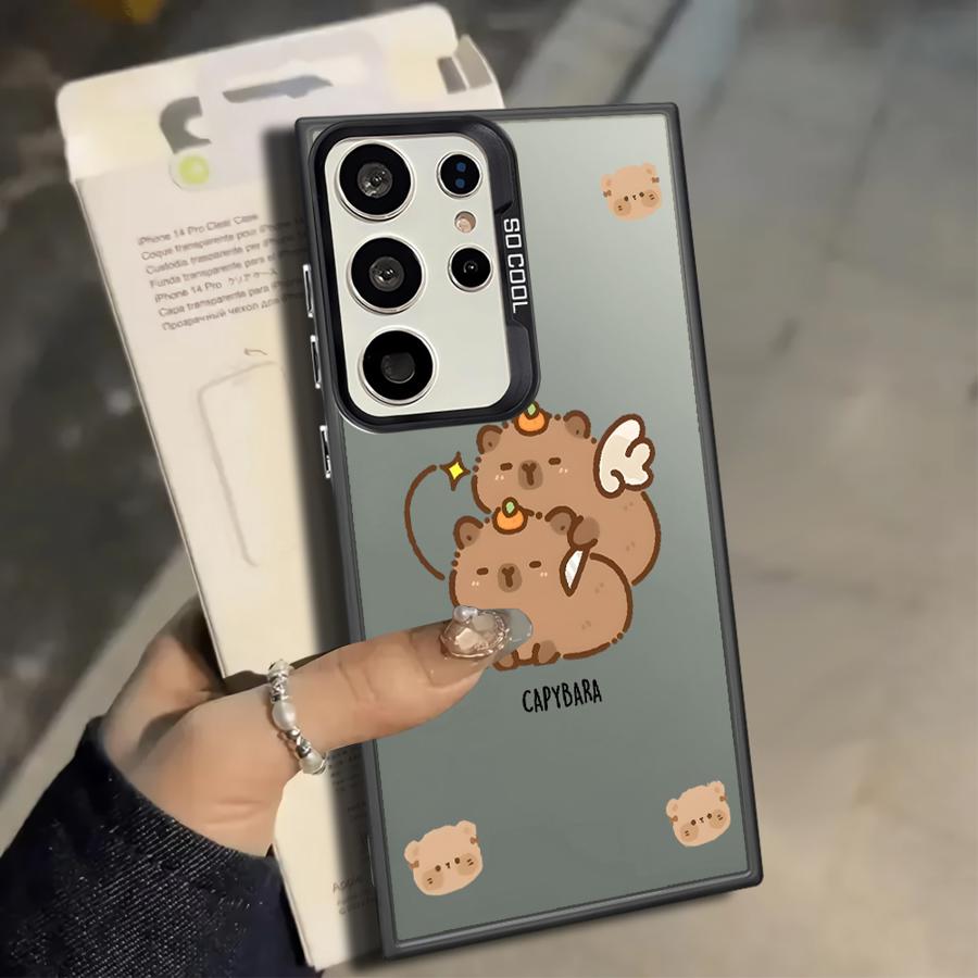 

Cartoon Guinea Pig Case for Samsung Galaxy S25 S21 S25Edge S23 Note 20 Ultra S23 Ultra S22 S20 Plus S24 FE Phone Cover Galaxy S24