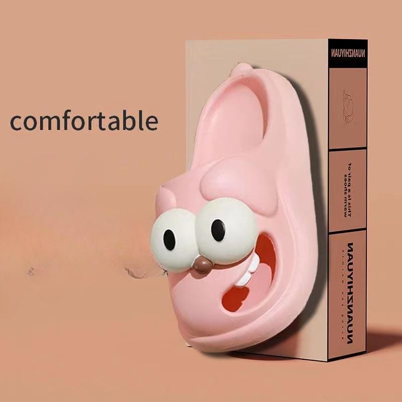 

Женские летние тапочки с милым дизайном и нескользящей подошвой для ношения в помещении и на улице 38-39 розовый