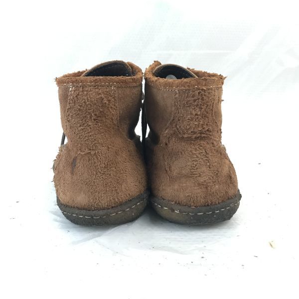 Punto Pigro Crepe Sole Leather Suede Boots 41 25.5-26.0 Brown Desert Boots Shoes