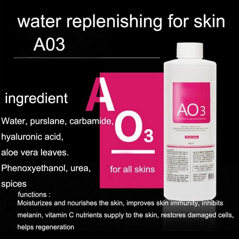 3pcs/Lot 1200ML AS1 SA2 AO3 Hydra Liquid Face Serum Facial Aqua Peel Solution For Hydrafacial Machine Deep Cleaning SkinCare