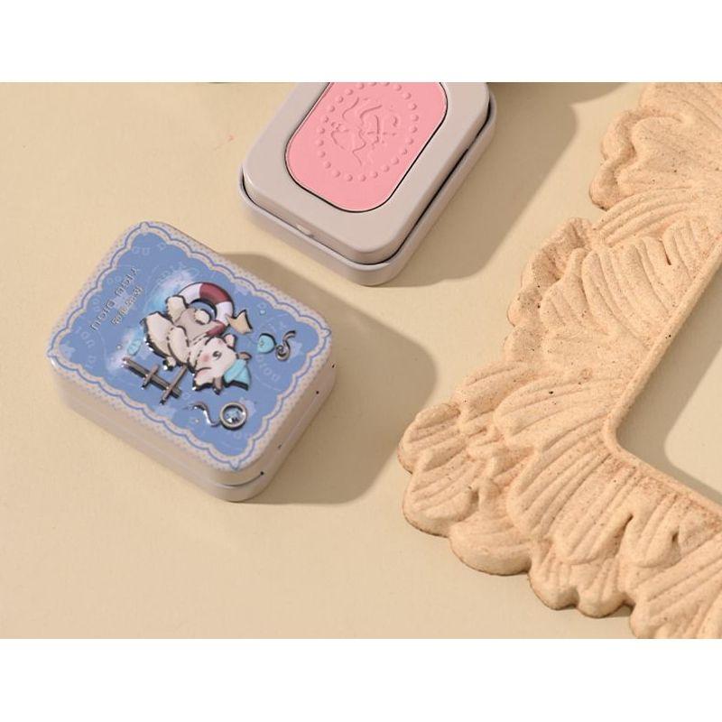 YIGU DIGU - Sailing Series Retro Metal Box Blusher - 6 Colours