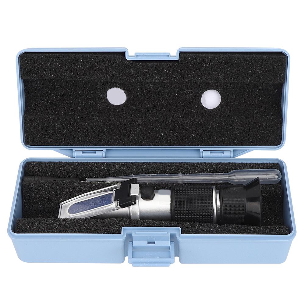 Refractometer Handheld High Accuracy 0 50percent  Brix Liquid Measuring Equipment RHB 50ATC