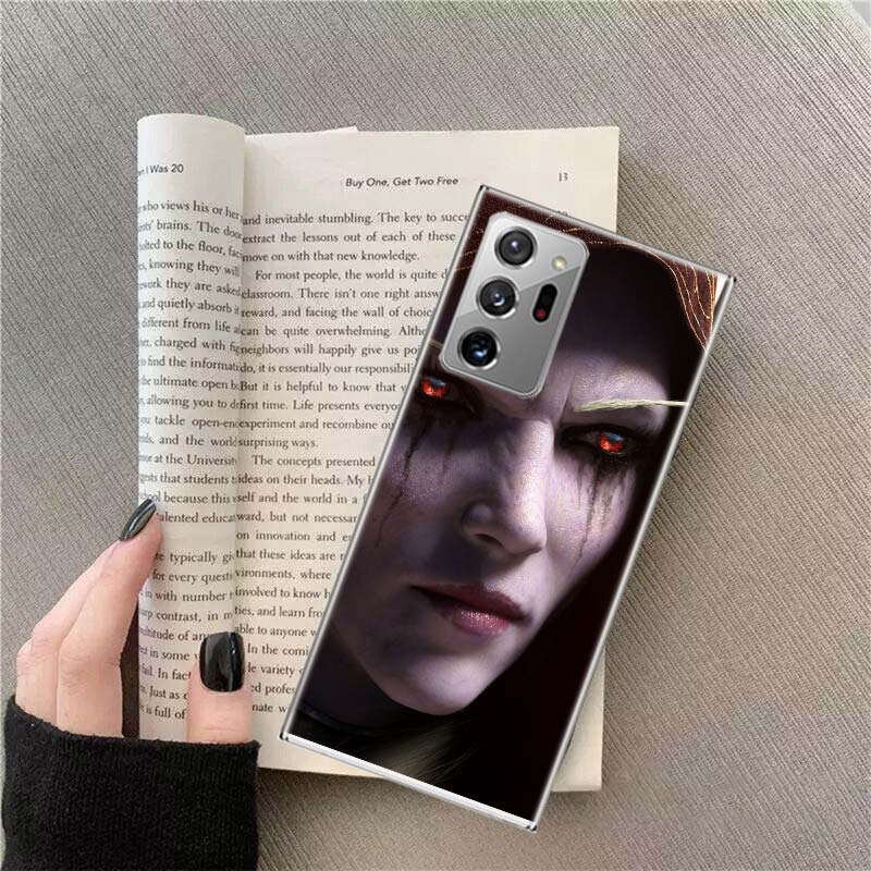 

W-World Of W-Warcraft Elf Phone Case For Samsung A17 A16 A26 A36 A56 A14 A24 A34 A54 A04S Galaxy A12 A22 A32 A52S A42 A72 M30S M Samsung A56 5G
