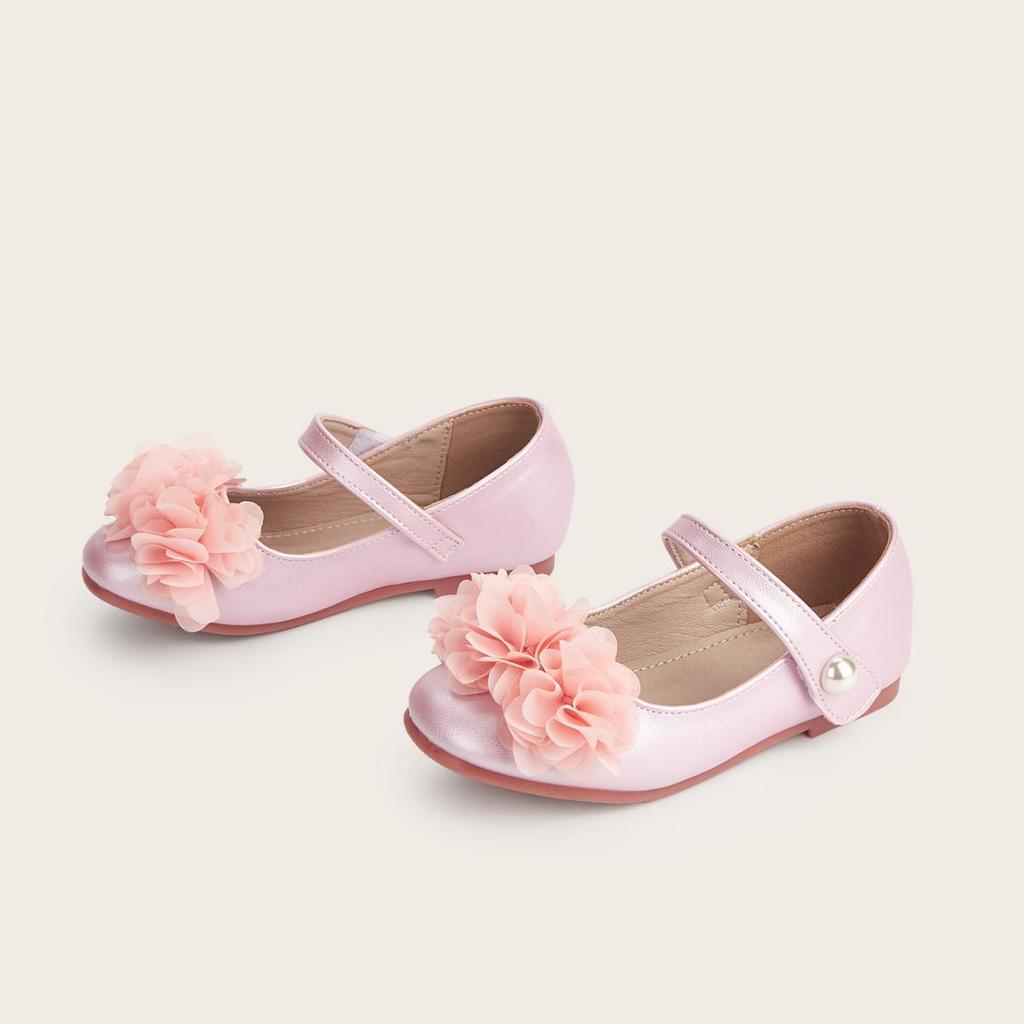Scarpe Basse in Pelle Morbida per Bambine Primavera 2026 per Bambini Piccoli e Grandi