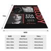 Melody Esa Diva Spain Eurovisions 2025 Blanket for Couch Soft Plush Blanket 50x60 Inch Multiple Sizes Bedspreads for All Seasons