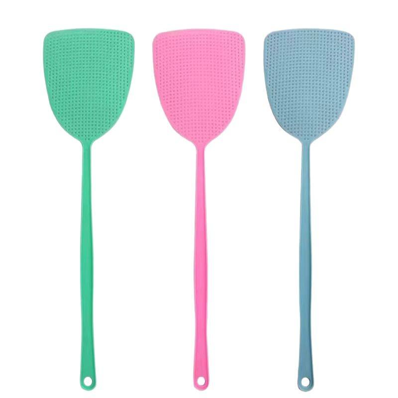 Unbreakable Large Silicone Fly Swatter with Extended Handle
