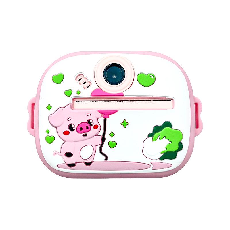 Portable Instant Print Children's Camera with Thermal Paper