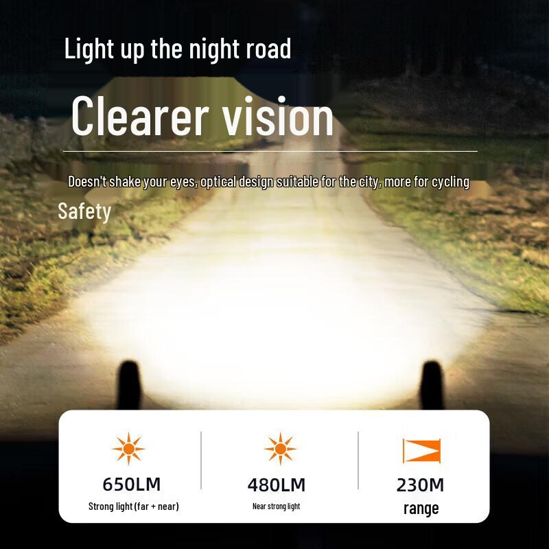 SupFire BL58 USB Rechargeable Bike Front Light