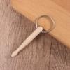 Mini Drum Sticks Keychain Wood Drumsticks Key Ring Chain Keyfob Accessories
