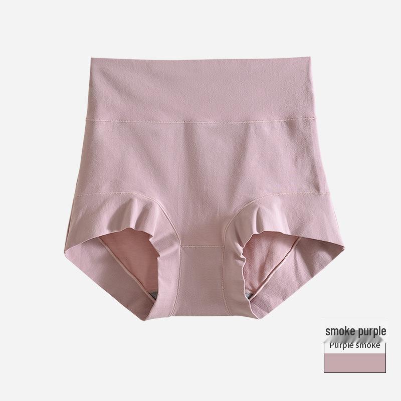 60er-Pack gekämmte Baumwolle High-Waist Übergröße Damen Antibakteriell Atmungsaktiv Bauchkontrollslips