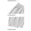 Men American Retro Lazy Style Loose Wide Leg Straight Casual Sweatpants