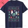 Chicken Ugly Christmas TShirt Personalized Clothing Unisex and Women Short Sleeves Funny Cotton Graphic Tee Camiseta