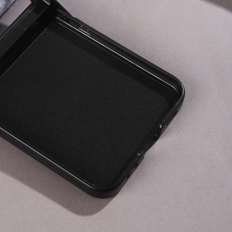 Samsung Z Flip7/6/5 Fabric Texture Magnetic Case with Screen Protection