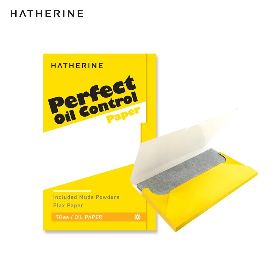 HATHERINE Бумага для контроля жирности Perfect, 140 шт.