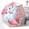 1pc Artemis Cat Automatic Opening Umbrella - Portable Tri-Fold Design, 8-Rib Iron Frame Outdoor Umbrella, Ideal Gift for Fans, Travelers, Da