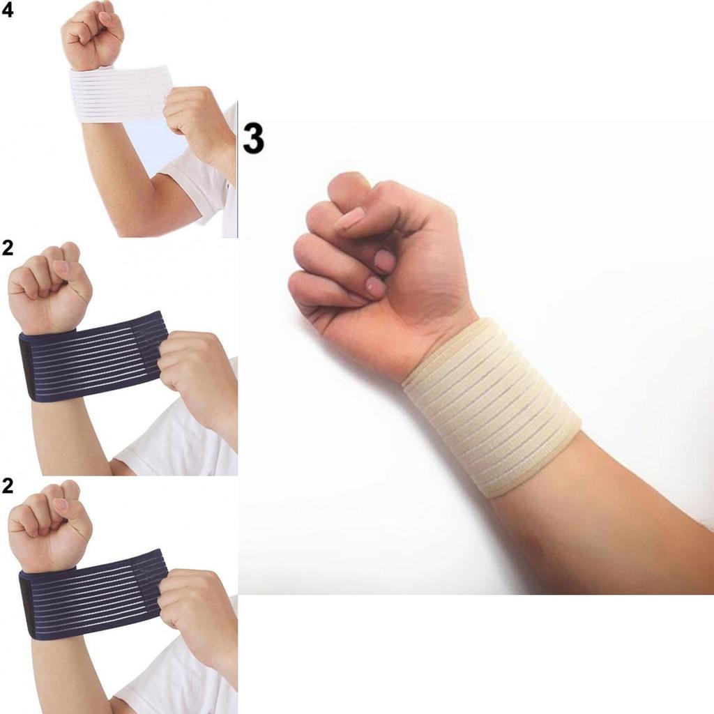 Premium Quality Elastic Wrist Ankle Hand Elbow Knee Brace For Gym Sports Support