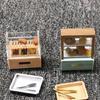 Cake Rack For Dollhouses Bread Model Scene Compact 1:12 Scale Kids Pretend Play Furniture