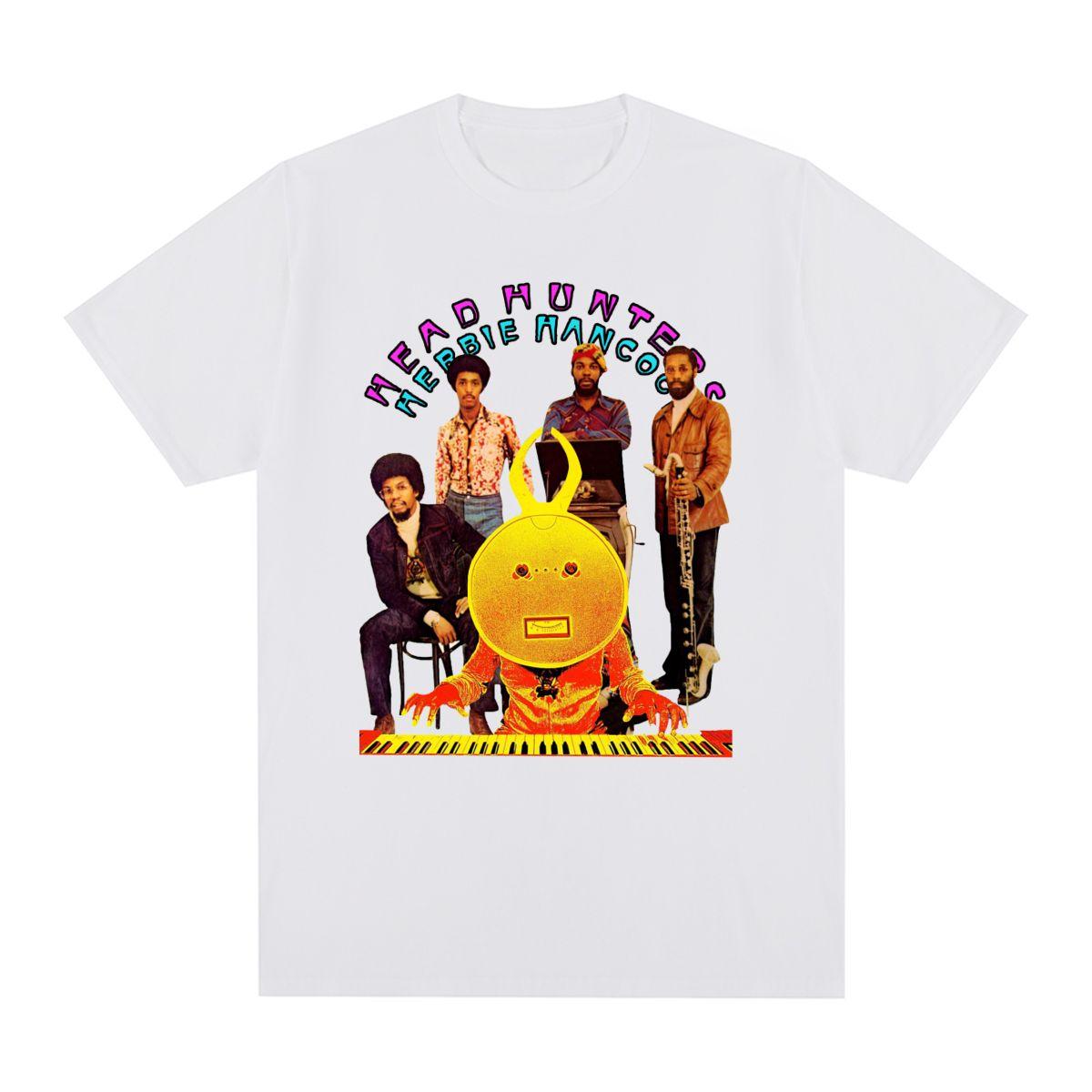 Херби Хэнкок Винтажная Футболка Майлз Дэвис Синий Модал Джаз Фанк Хлопок Мужская Футболка Новая Футболка Футболка Женские Топы S