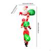Christmas Inflatable Climbing Santa Claus 94.49'' Tall Hanging Inflatables Outdoor