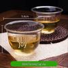 Jinyuanyuan 60ml Thickened Disposable Hard Plastic Tea Tasting Cups