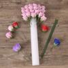 1Pcs Diy Foam Strip Wedding Flower Arrangement Base Cylindrical White Stick Solid Curtain Floral Sponge Event Party Props