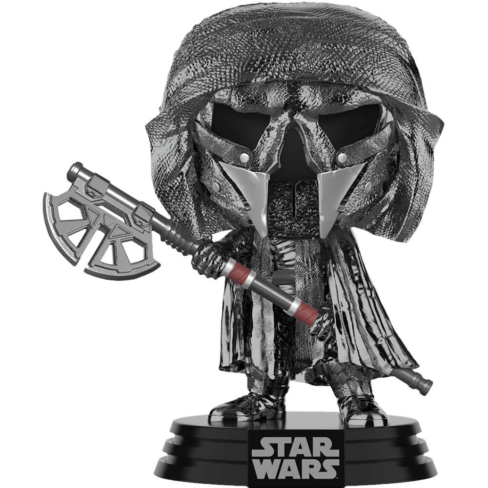 

SW Knight Ren Axe Ep IX Rise Skywalker Гематит Хром Поп!