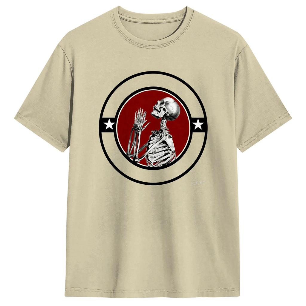 Gratefuls Deads Skull TShirt Summer  Harajuku T Shirts Cotton Crewneck Plus Size Tees Short Sleeve Funny Tshirt