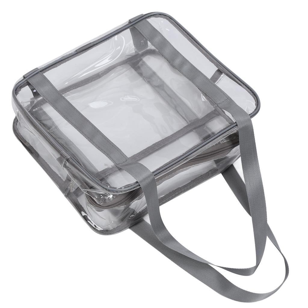Clear Makeup Bag Large Capacity Waterproof   Closure Cosmetic Handbag Transparent Travel Toiletry Bag