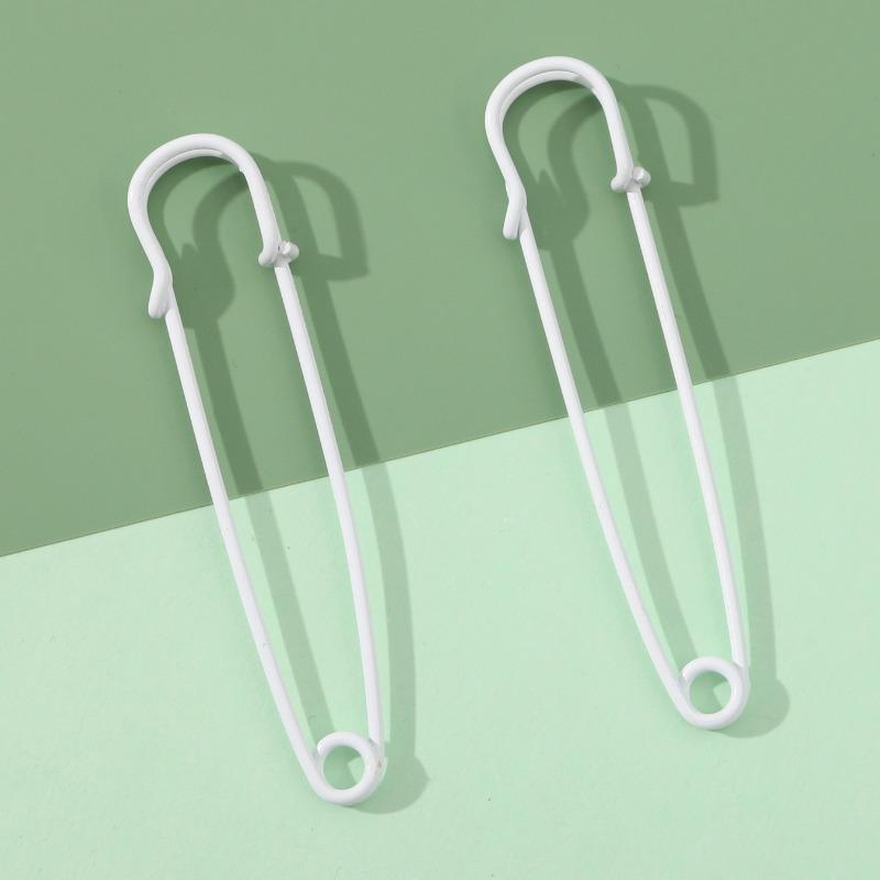 Colorful DIY Brooch Decoration: 75mm Safety Fixing Pin for Clothes