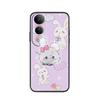Fashion Design Dirt-resistant Phone Case For VIVO V50 Lite 5G Global Rotatable stand Quicksand Waterproof Cartoon TPU